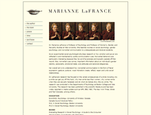 Tablet Screenshot of mariannelafrance.com